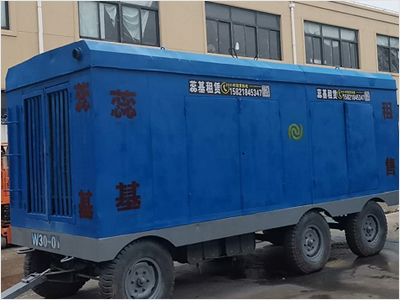 沃尔沃80KW静音发电机租赁